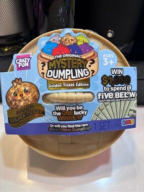 Crazy Fun Mystery Golden Ticket Dumpling New RMS